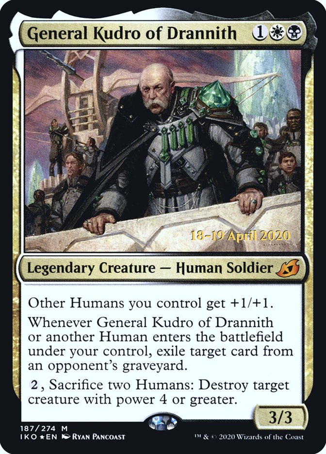 General Kudro of Drannith  [Ikoria: Lair of Behemoths Prerelease Promos]
