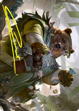 mtg strixhaven art cards Professor of Zoomancy Art Card (Gold-Stamped Signature) [Strixhaven: S