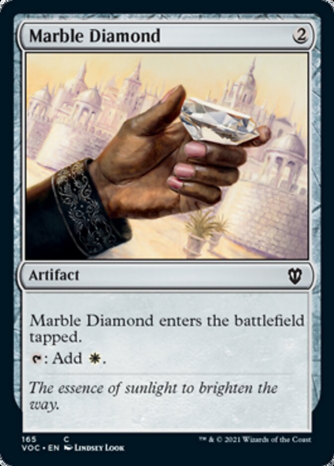 Marble Diamond [Innistrad: Crimson Vow Commander]