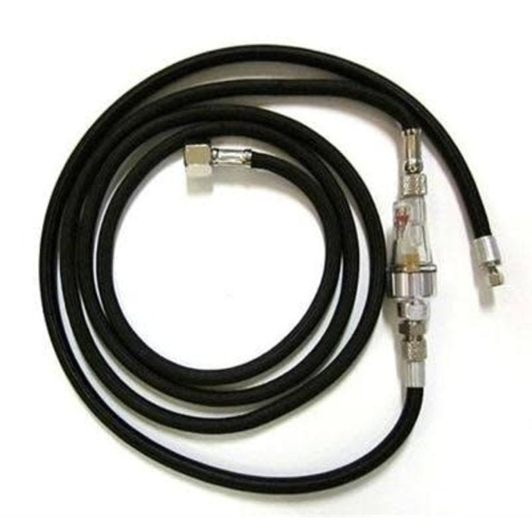 Badger Airbrush Braided Hose 10ft With Moisture Trap