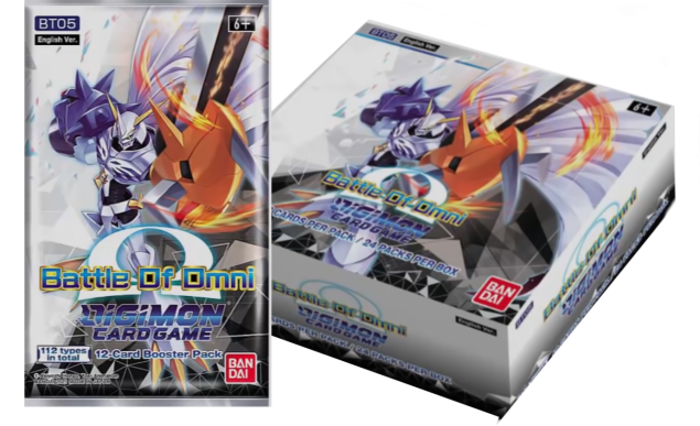 digimon bt05 booster box Digimon Card Game Battle of Omni Booster Packs