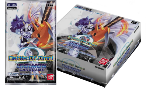 Digimon Card Game Battle of Omni Booster Packs
