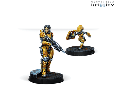 Infinity: Yu Jing: Tai Sheng, Zuyong Invincibles NCO (Breaker Rifle)