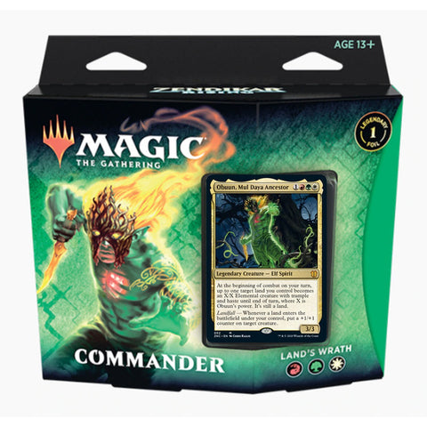 Land's Wrath - MTG Zendikar Rising Commander Deck
