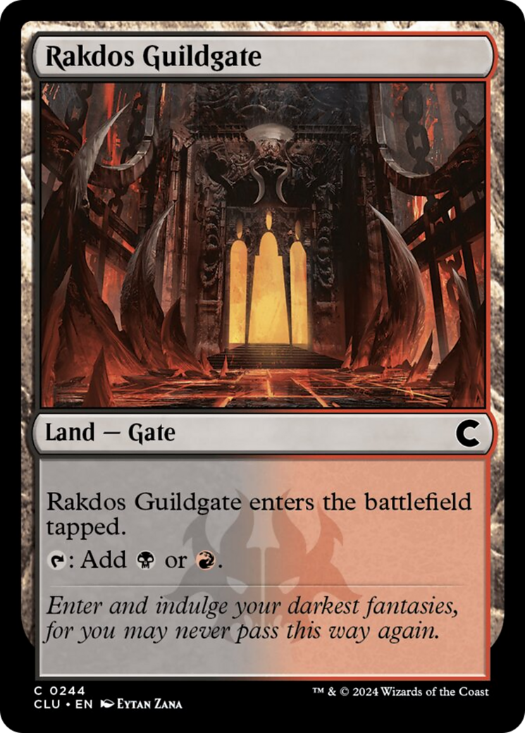Rakdos Guildgate [Ravnica: Clue Edition]