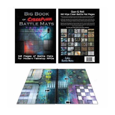 Big Book of Cyberpunk Battle Mats