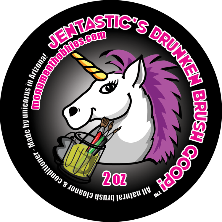 Monument Hobbies: Jentastic's Drunken Brush Goop! 2oz Paint Brush Cleaner