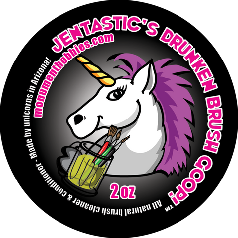 Monument Hobbies: Jentastic's Drunken Brush Goop! 2oz Paint Brush Cleaner