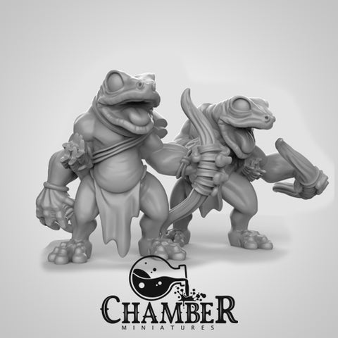 Bullywug Archers - Resin Miniatures