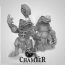 Bullywug Magic Users - Resin Miniatures