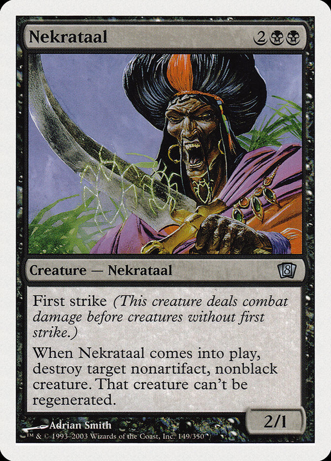 Nekrataal (8th Edition) [Oversize Cards]
