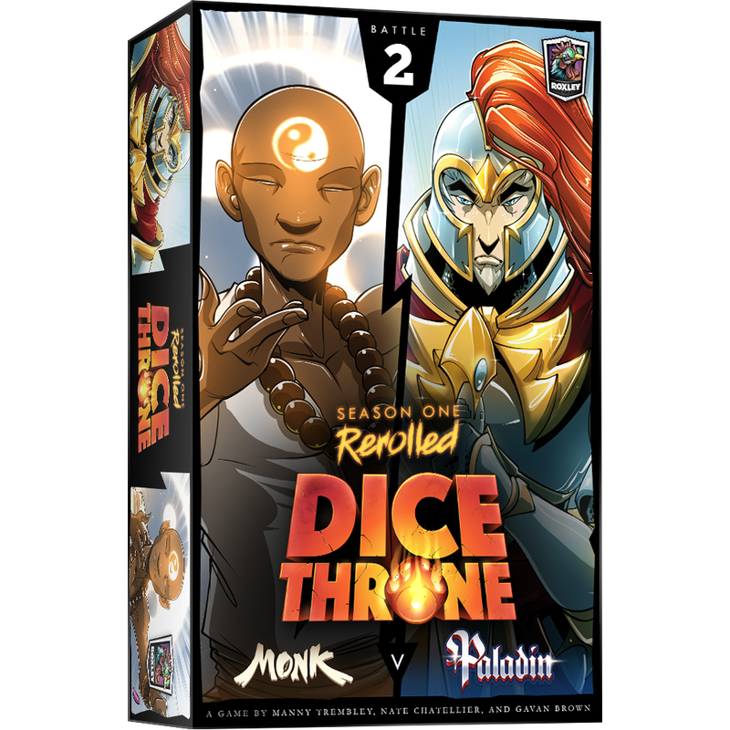 Dice Throne Season 1 Monk Vs Paladin