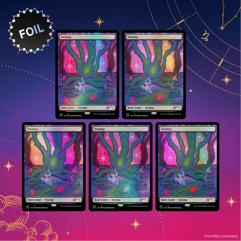 The Astrology Lands: Capricorn - Magic The Gathering Secret Lair Foil Edition