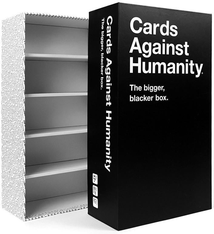 Cards Against Humanity (Bigger) Bigger Blacker Box Cards Against Humanity (Bigger) Bigger Blacker Box