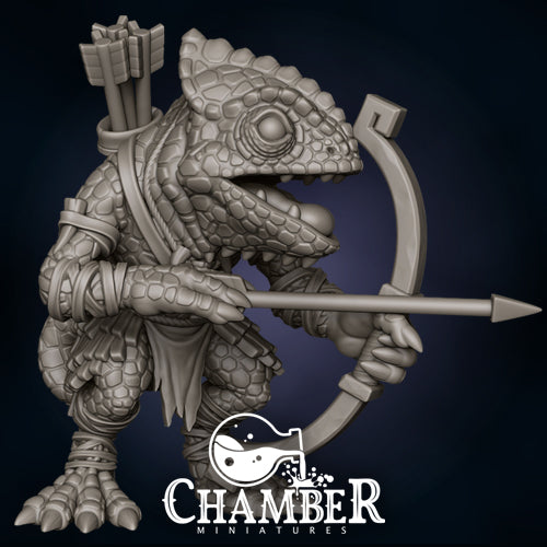 Chameleon Archer - Resin Miniature