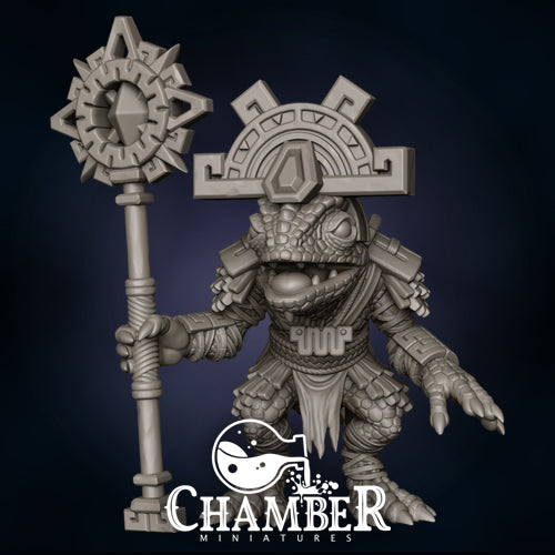 Chameleon Elder - Resin Miniature