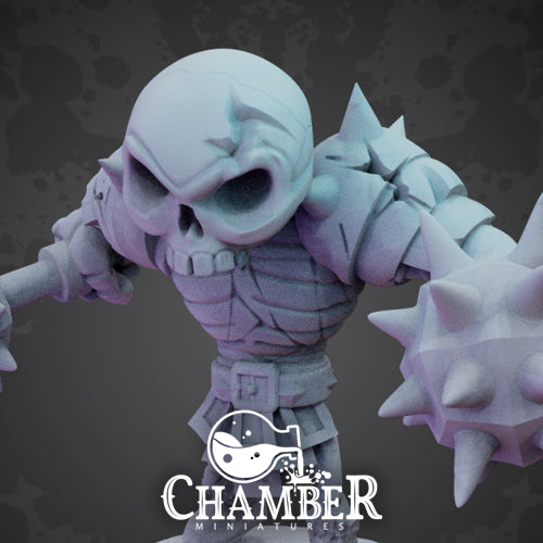 Skeleton Barbarian - Resin Miniature