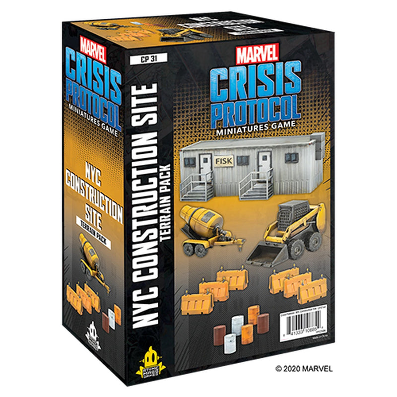 Marvel: Crisis Protocol - NYC Construction Site Terrain Pack