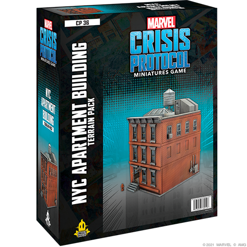Marvel: Crisis Protocol - NYC Apartment Building Terrain Pack