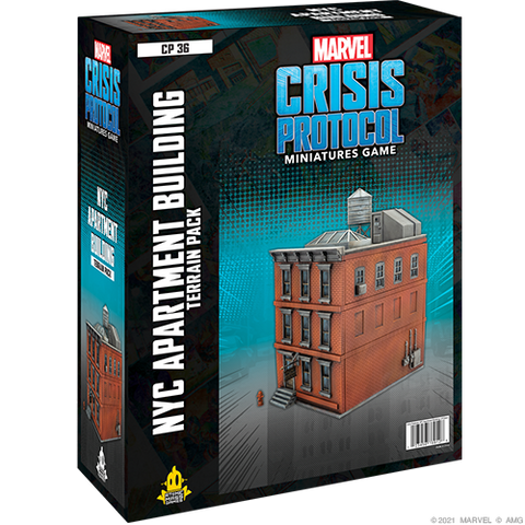 Marvel: Crisis Protocol - NYC Apartment Building Terrain Pack