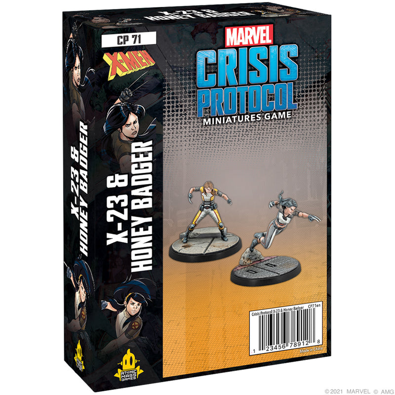 Marvel: Crisis Protocol - Honey Badger & X-23