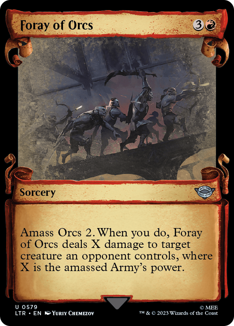 Foray of Orcs [The Lord of the Rings: Tales of Middle-Earth Showcase Scrolls]