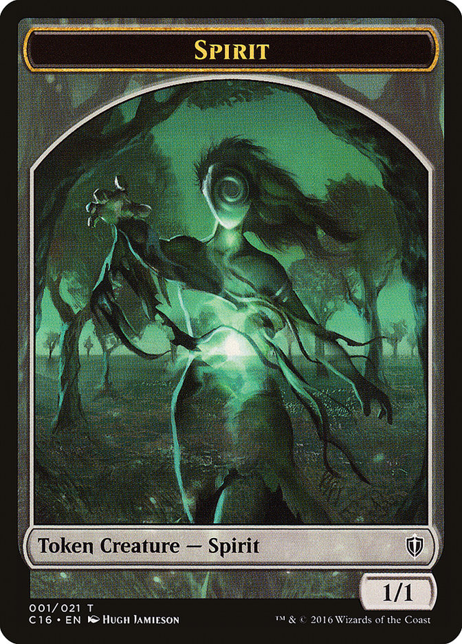 Spirit (001/021) [Commander 2016 Tokens]