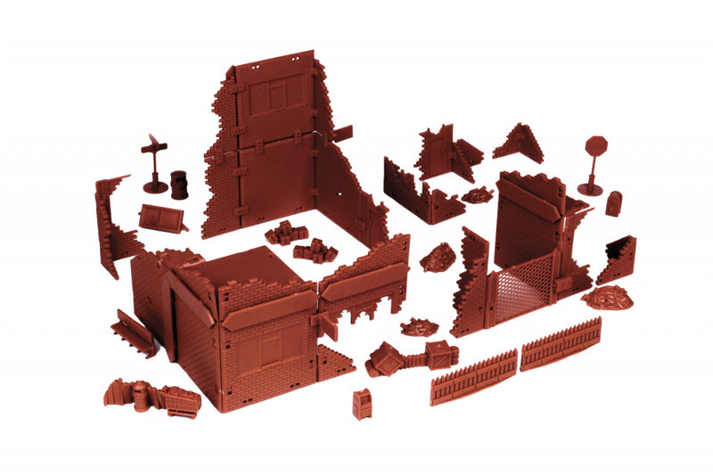 Terrain Crate Destroyed Building