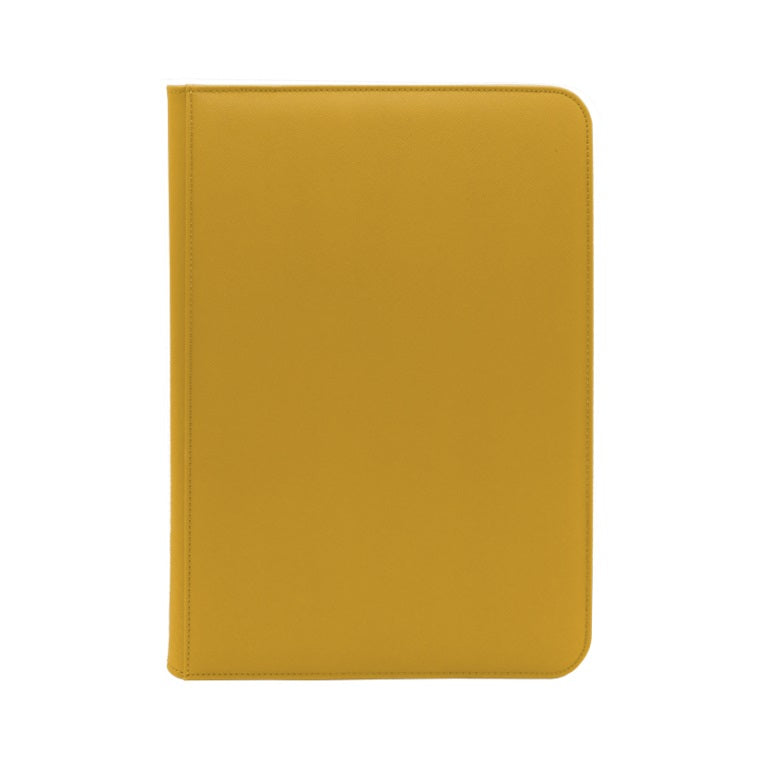 Dex Protection Zip Binder 9 Pocket Yellow
