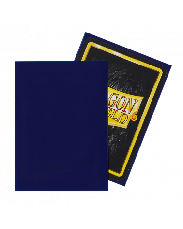 Dragon Shield Matte Sleeve - Midnight Blue 100ct