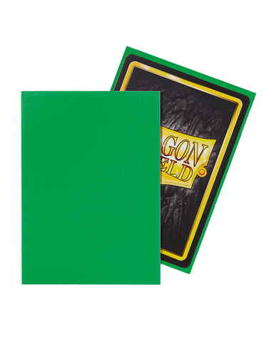 Dragon Shield Matte Sleeve - Apple Green 100ct