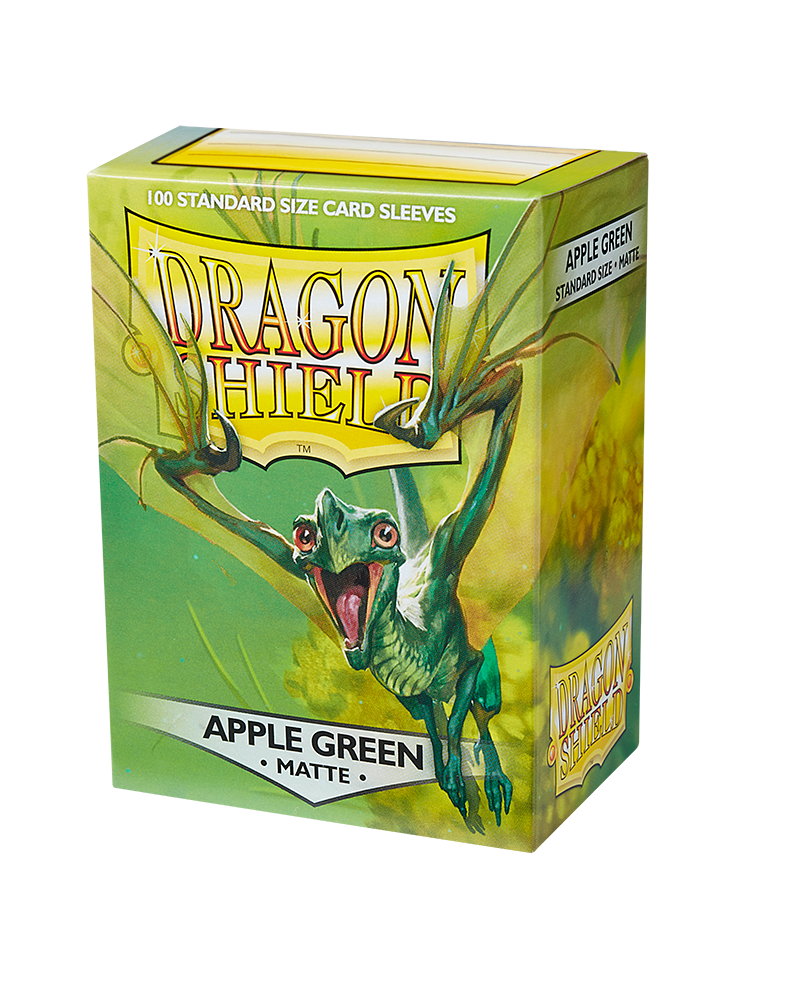 Dragon Shield Matte Sleeve -Apple Green 100ct