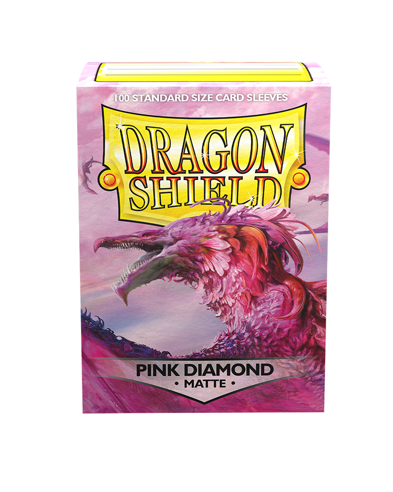 Dragon Shield Matte Sleeve -Pink Diamond 100ct