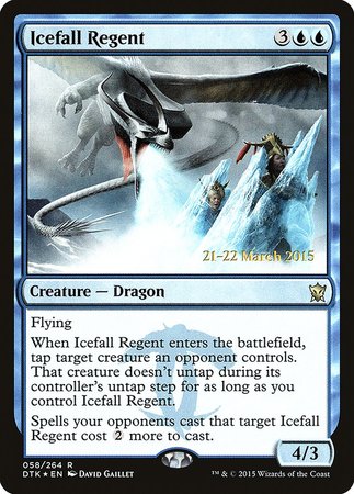 Icefall Regent [Dragons of Tarkir Promos]