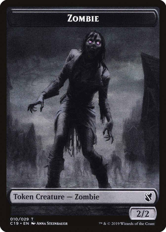 Zombie (010/029) [Commander 2019 Tokens]