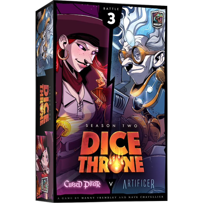 Dice Throne Season 2 Cursed Captain Vs Artificer