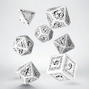 Elvish PRG Dice Set Black & White