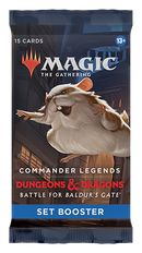 MTG Commander Legends D&D Battle For Baldur's Gate Set Boosters