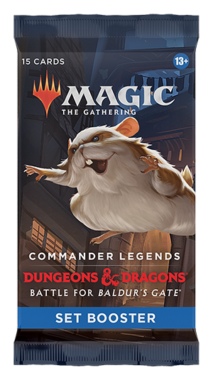 MTG Commander Legends D&D Battle For Baldur's Gate Set Boosters