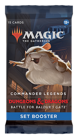 MTG Commander Legends D&D Battle For Baldur's Gate Set Boosters