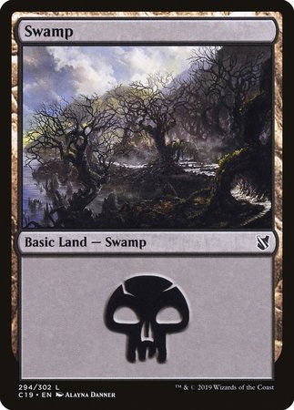 Swamp (294) [Commander 2019]