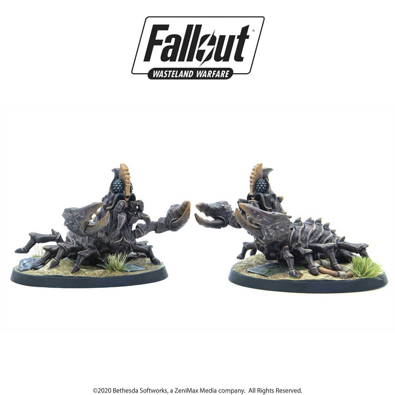 Fallout Wasteland Warfare Creatures Mirelurks Hunters