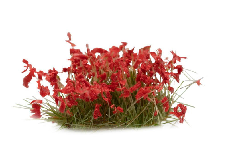 Gamers Grass: Red Flowers Wild Tuft