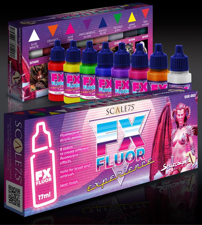 Scale 75 FX Fluor Experience Paint Set