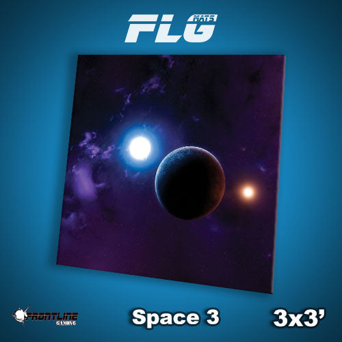 Frontline Gaming Playmat 3x3 Space