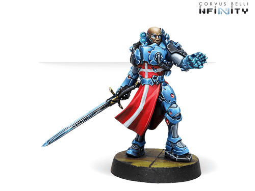 Infinity: Panoceania Knight Hospitaller Gabriele de Fersen (Hacker)