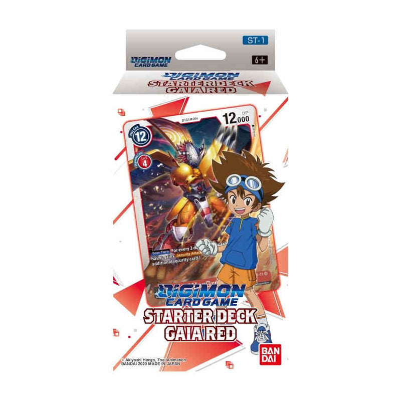 Digimon Card Game Starter Deck Gaia Red Digimon Card Game Starter Deck Gaia Red