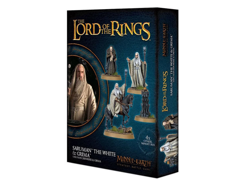 Lord Of The Rings Saruman The White & Grima