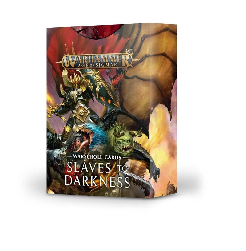 Slaves To Darkness Warscroll Cards