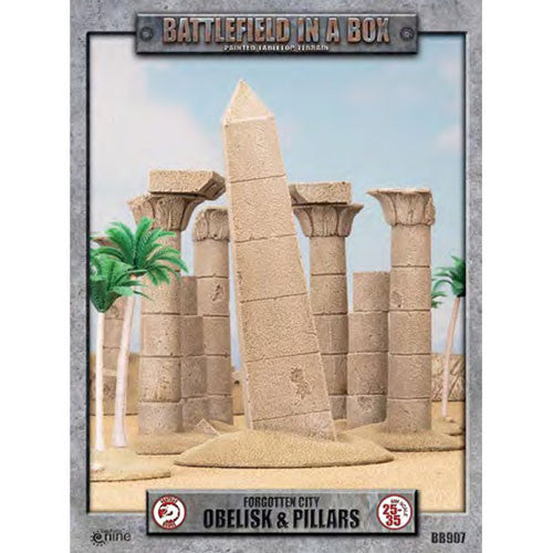 Battlefield In A Box Obelisk and Pillars